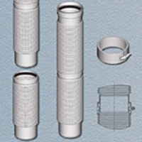 Tubo in PPS Flessibile + Anello di Serraggio